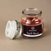 Asian Aura Fig and berry Highly Fragrance Jar Candle (Pack of 1)
