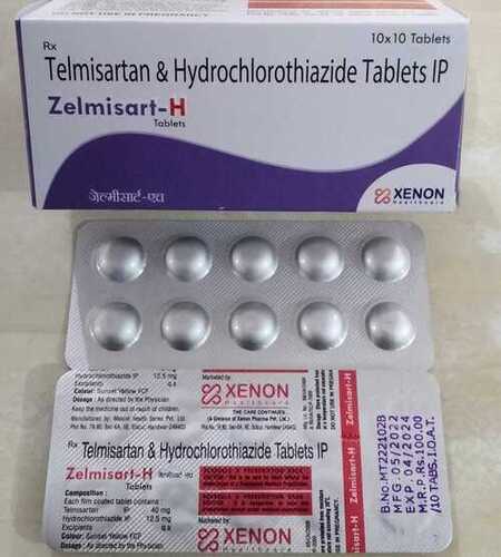Telmisartan And Hydrochlorothiazide Tablets IP