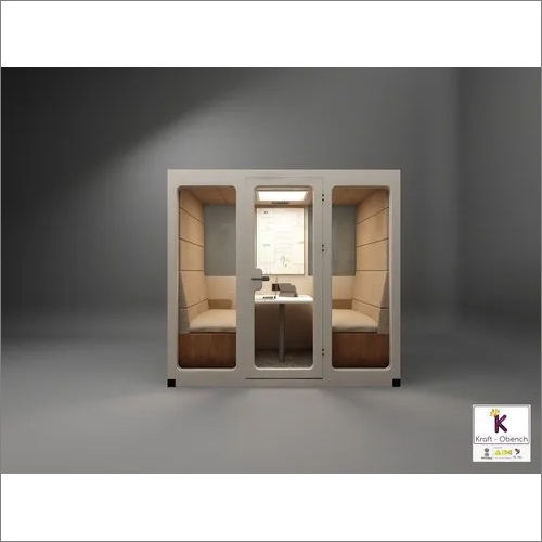 4 Seater Modern Office Meeting Pods