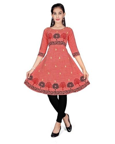 GIRLS PRINTED KURTI