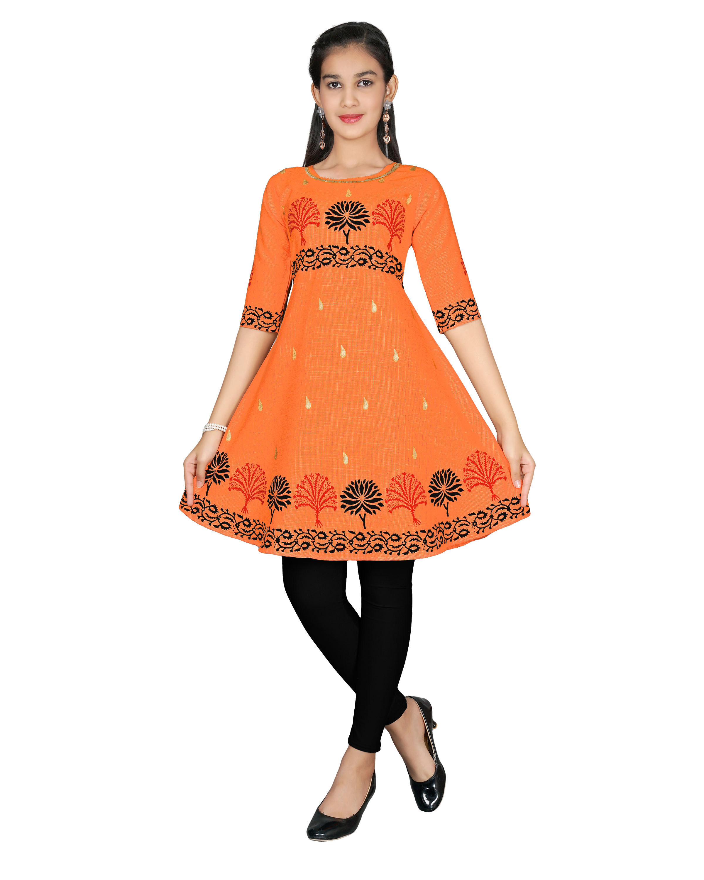 GIRLS PRINTED KURTI