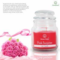 Asian Aura Pink Surprise Highly Fragranced Jar Candle (Pack of 1)