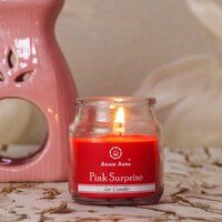 Asian Aura Pink Surprise Highly Fragranced Jar Candle (Pack of 1)