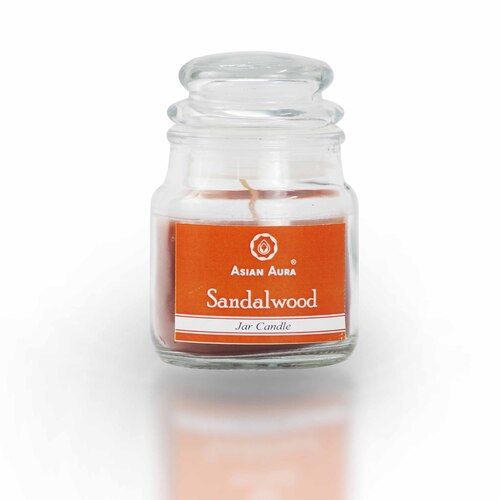 Asian Aura Sandalwood Highly Fragranced Jar Candle (Pack of 1)