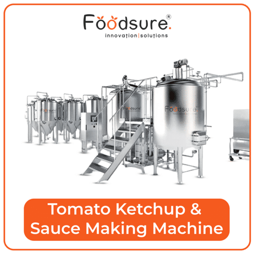 Semi Automatic Tomato Ketchup Plant