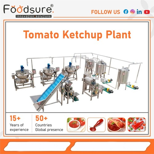 Tomato Ketchup Plant Machinery