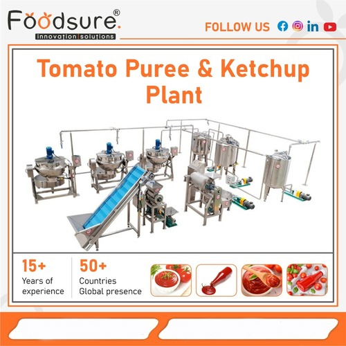 Tomato Puree and Ketchup Making Plant