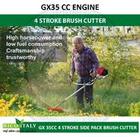 RICO-35cc Side Pack Brush Cutter