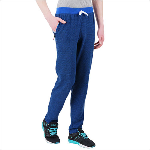 Mens Dailywear Loop Knit Zipper Track Pants