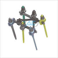 Silver Titanium Pedicle Screw System
