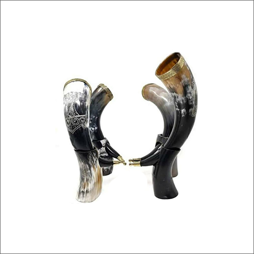 Drinking Viking Horn