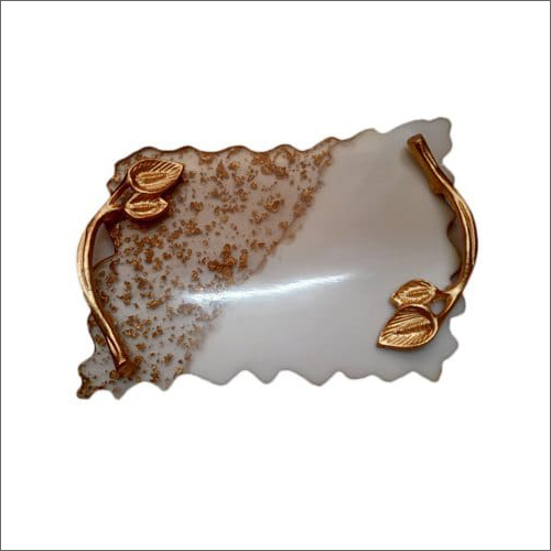 Decorative Resin Serving Tray