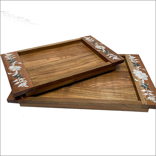 Wooden Chocolate Tray With Mop