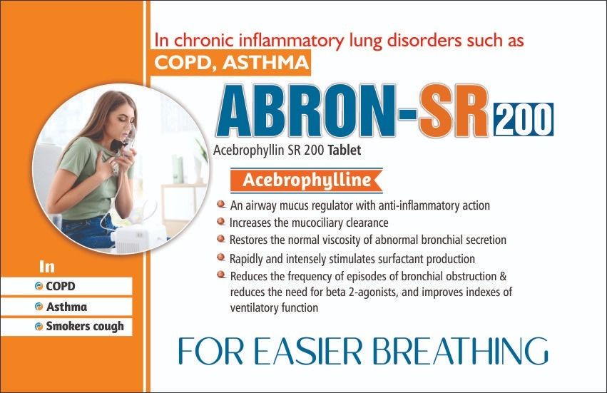 Acebrophylline SR 200 Tablet