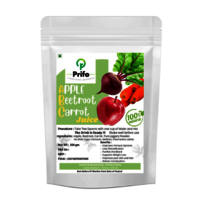 Prifo Abc Juice Powder - Apple Beetroot Carrot Juice Powder Instant Mix No Chemicals Or Additives  Naturally Made Ingredients: Herbs