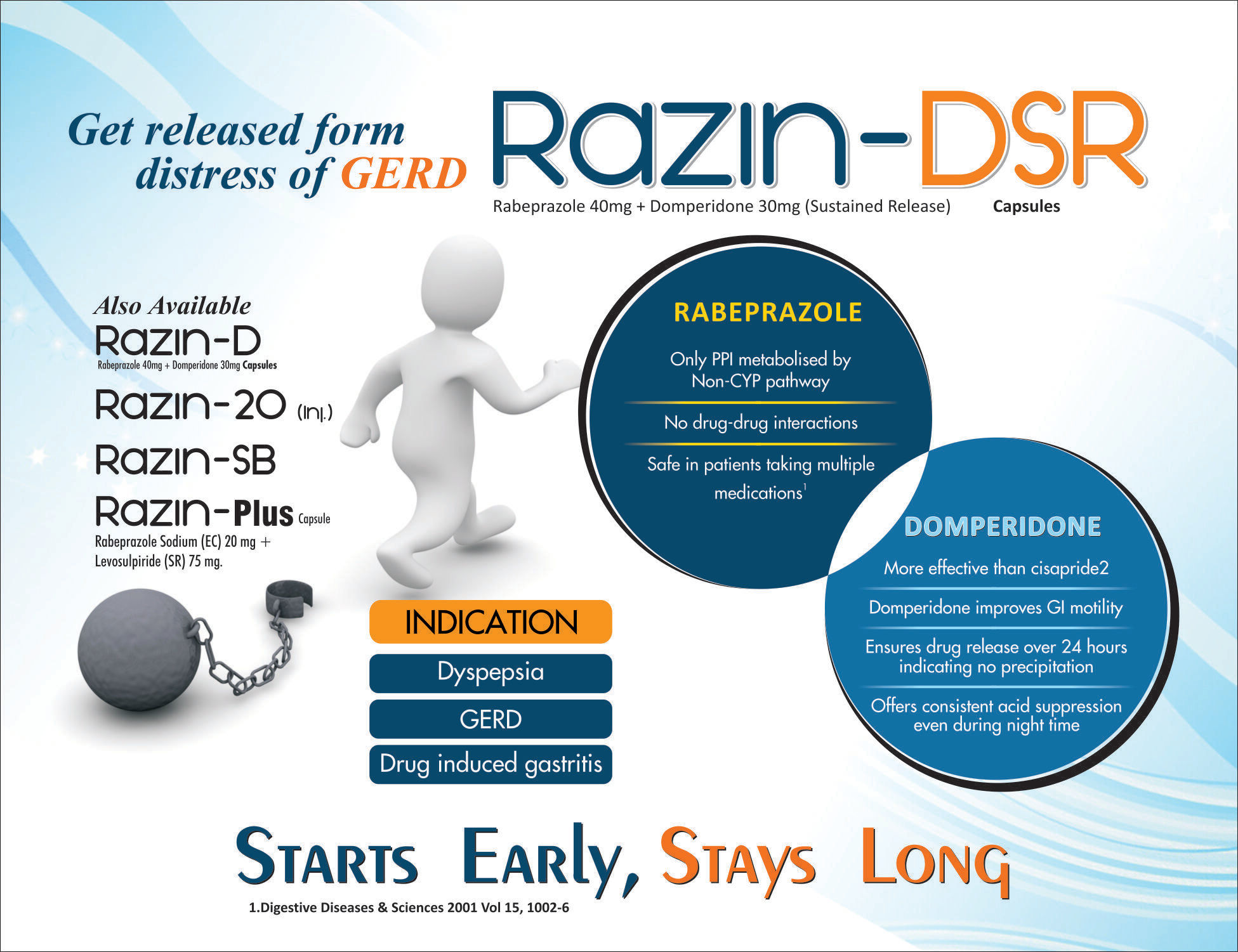 Rabeprazole Levosulpiride Capsules