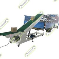 Green Truck Loading Conveyors