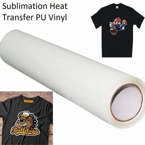 T-Shirt sublimation PU heat transfer vinyl used for T-shirts