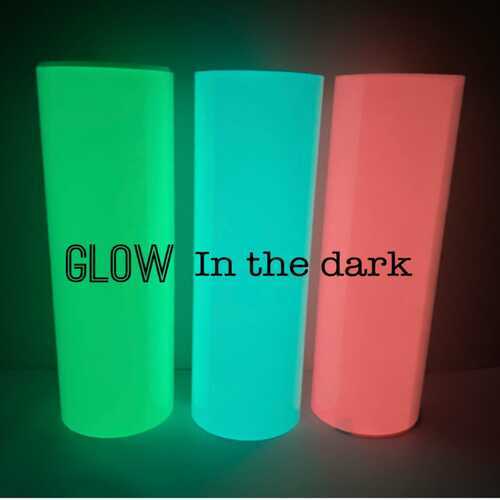 Multicolor Plain Glow In Tha Dark Heat Transfer Vinyl Roll