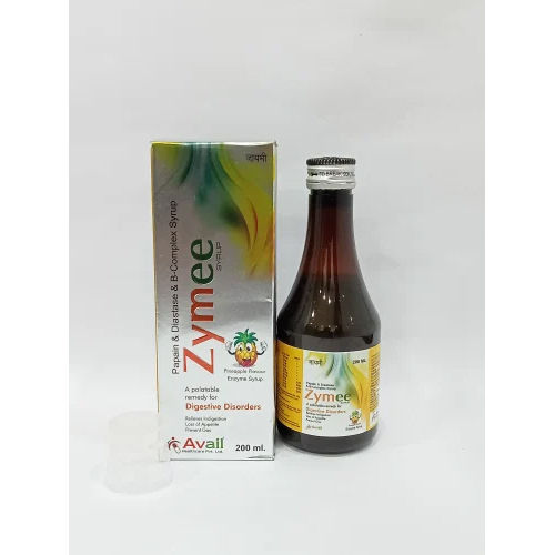 200Ml Enzyme With Multi Vitamins Syrup Dry Place