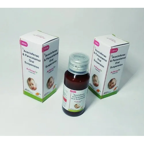 Aceclofenac And Paracetamol Oral Suspension