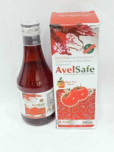 Multivitamin And Multimineral Suspension And Lycopene