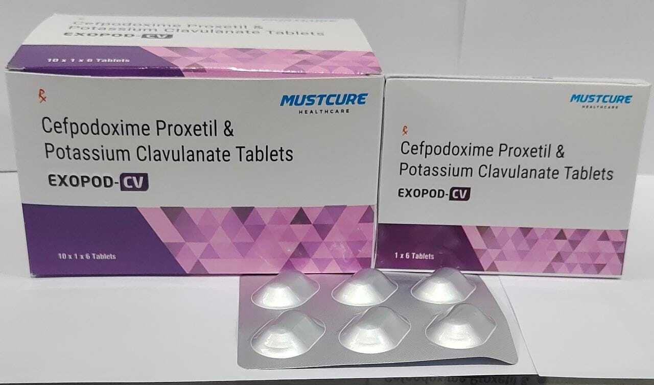 Cefpodoxime Proxetil 200 mg Clavulanic 125 mg