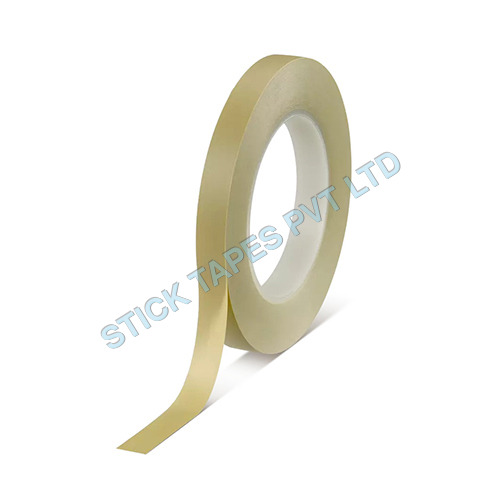 Fineline Design Painting Tape Pastel Green - Non-Woven Material, Single Sided, Yellow Color | Acrylic Adhesive, No Printing Design