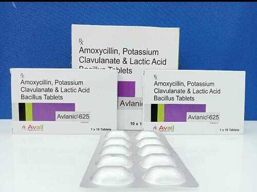 Amoxycillin And Potassium Clavulanate With Lactobacillus Tablets