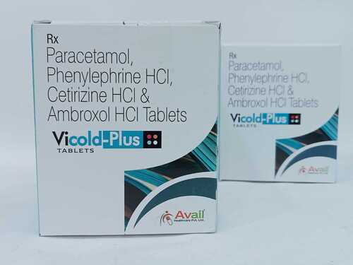 Paracetamol Levocetirizine Dihydrochloride - Phenylephrine HCL Tablets
