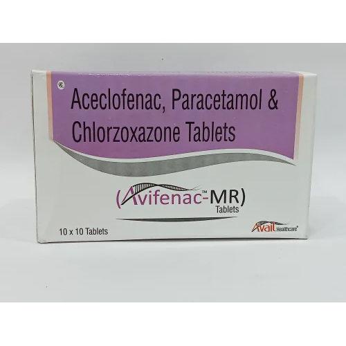 Aceclofenac Paracetamol And Chlorzoxazone Tablets Dry Place