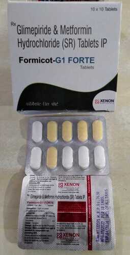 Glimepiride And MetforminHydrochloride (SR) Tablets IP