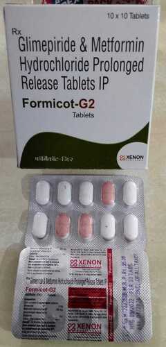 Glimepiride And Metformin Hydrochloride Prolonged Release Tablets IP