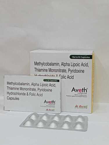 Methylcobalamin Folic Acid Pyridoxine HCL Thiamine HCL And Alpha Lipoic Acid Capsules