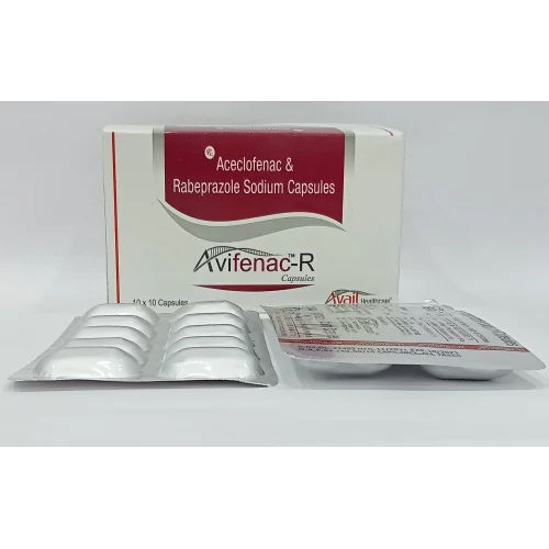 Aceclofenac And Rabeprazole Sodium Capsule Dry Place