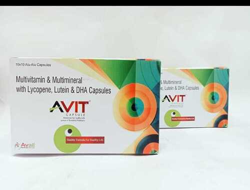 Multivitamin And Multimineral With Lycopene Lutein And DHA Capsules