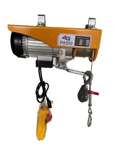 Mini Electric  Hoist Pa-2000 Maximum Lifting Height: 12  Meter (M)