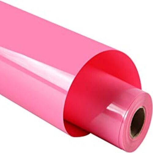 wholesale Plain pink heat transfer vinyl roll good quality