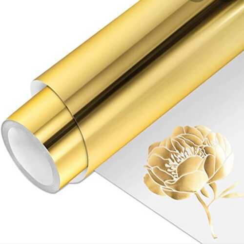 Matelic gold heat transfer vinyl good quality