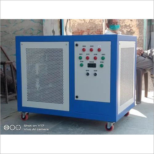 White & Blue Industrial Online Water Chiller