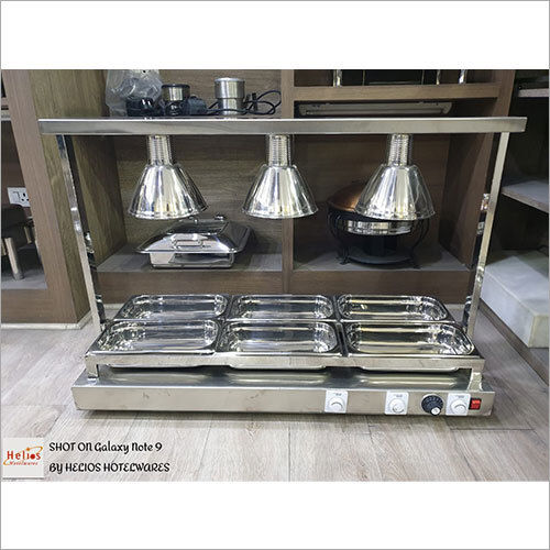 Silver Triple Bread Warmer