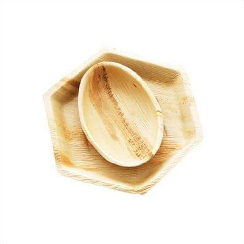 Use And Throw Golden Brown Paper Plate
