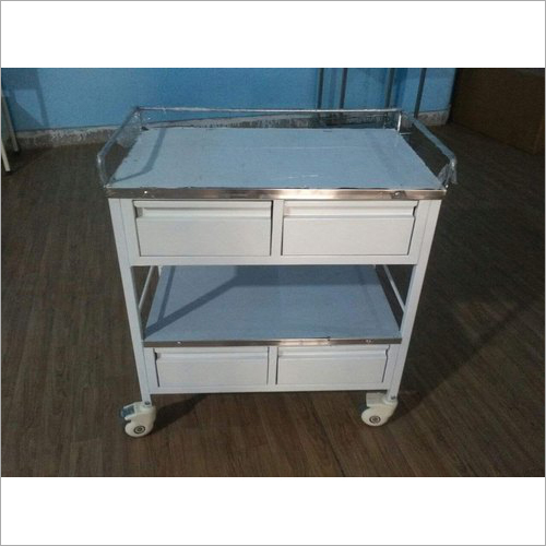 Medicine Trolley With 4 Drawers Jms-043