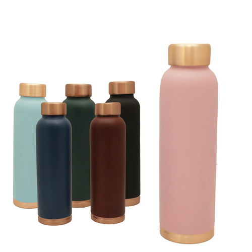 Copper Multicolored Bottles