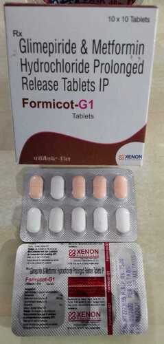 Glimepiride Metformin Hydrochloride Prolonged Release Tablets IP