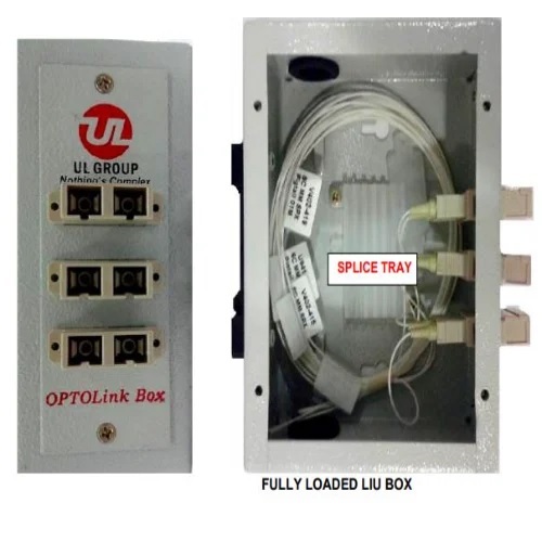 Mild Steel Optical Fiber Cable Distribution Box (LIU)