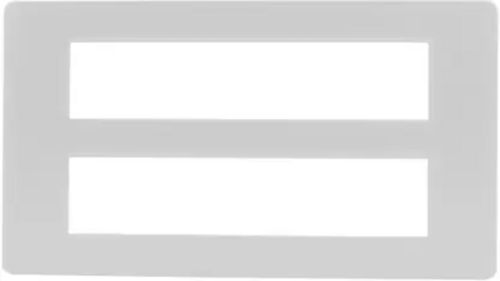 Engem White 16 Module Plate Dimension(L*W*H): 25X1X15  Centimeter (Cm)