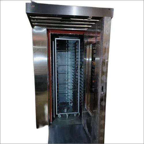 Silver Diesel Fired Rotary Rack Oven