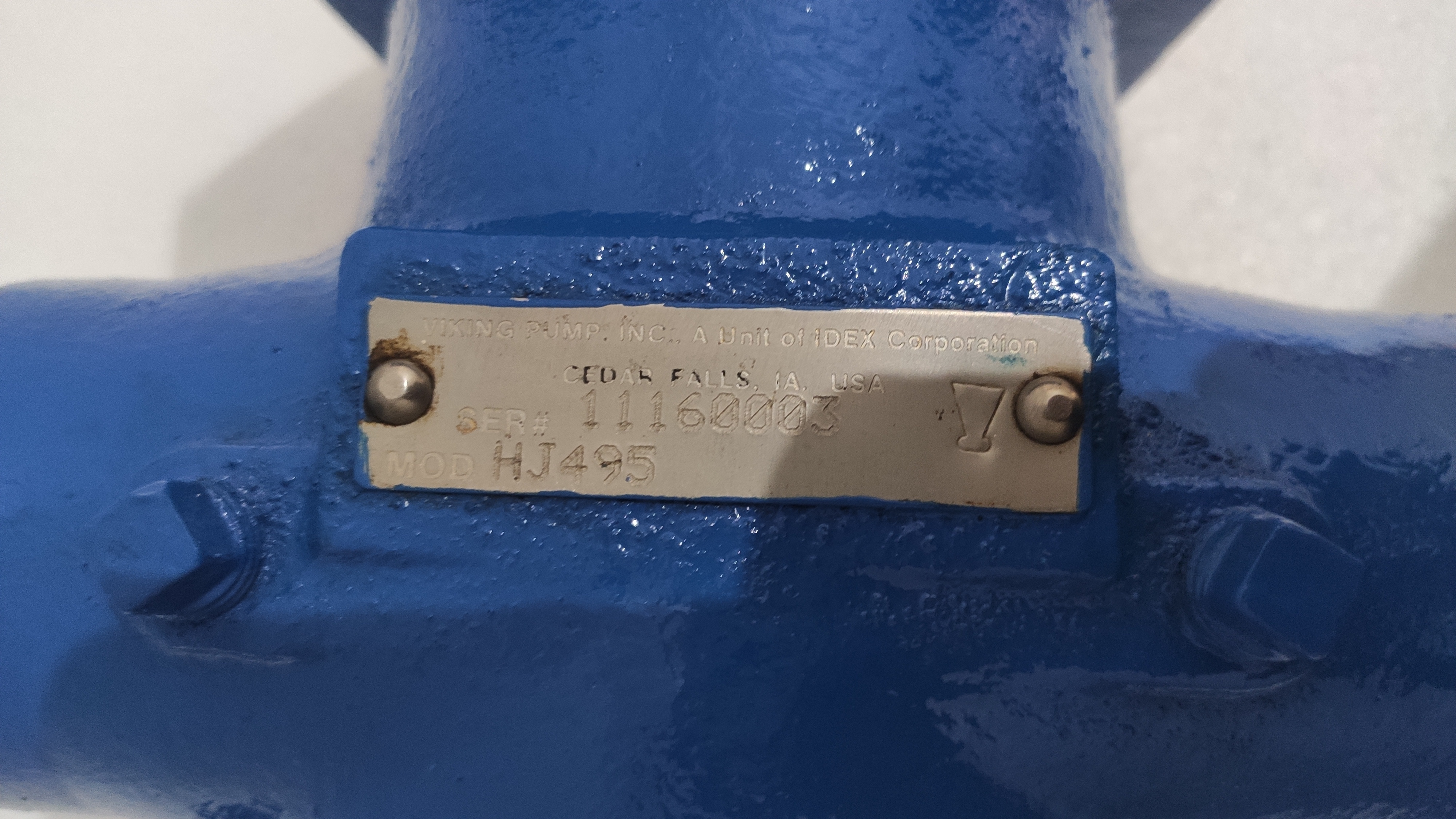 VIKING HJ495 PUMP 1.5 Inch FLANGED PUMP