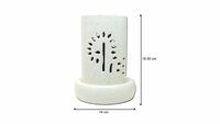 Asian Aura Ceramic Aromatic Oil Diffuser with 2 oil bottles AAEB 0017-W